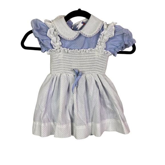 Vintage Nanas Pet Prairie Peasant Floral Dress Girls from Jc pennys - Picture 1 of 10